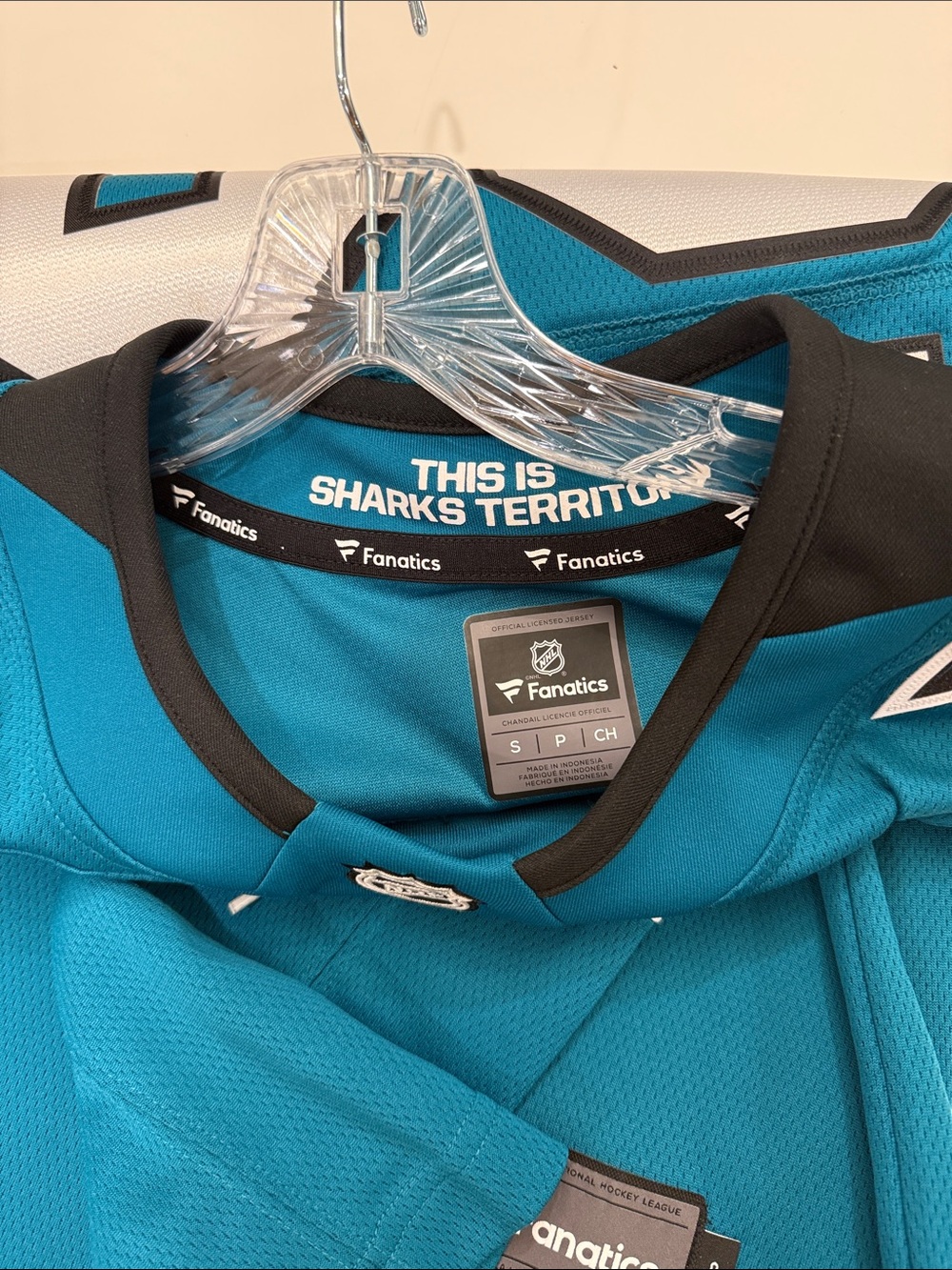 NWT Fanatics San Jose Sharks Player Jersey BRENT BURNS - Picture 7 of 13